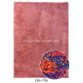 Microfiber Space Gekleurd Garen Tapijt Rug